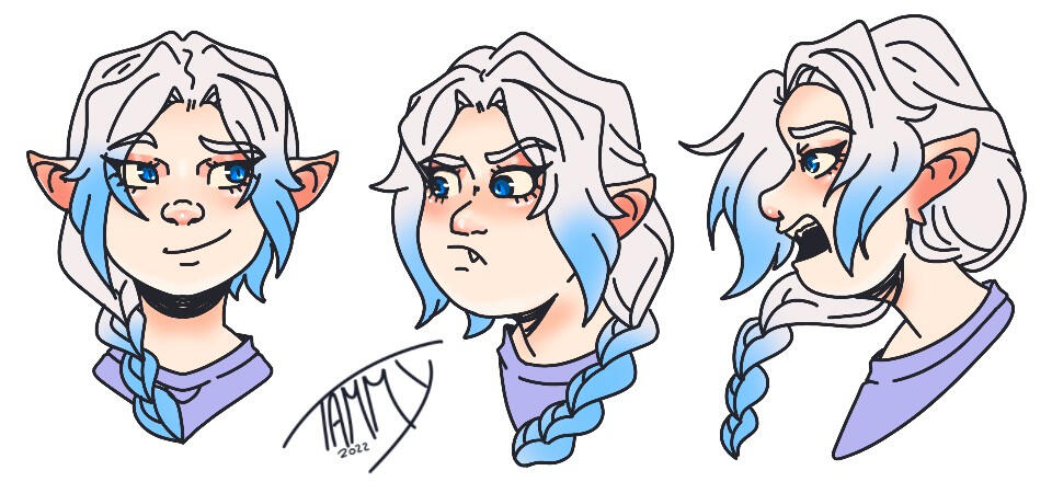 Mizue Expression Sheet